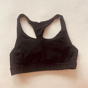 Fabletics Classic Black Sports Bra